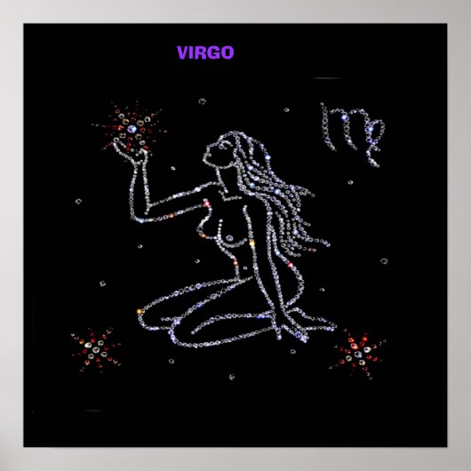 Virgo Astrology Poster (Voorkant)