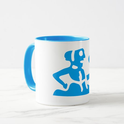 Virgo Astrology Sun Sign, Zodiac Ringer Mok (Voorkant links)