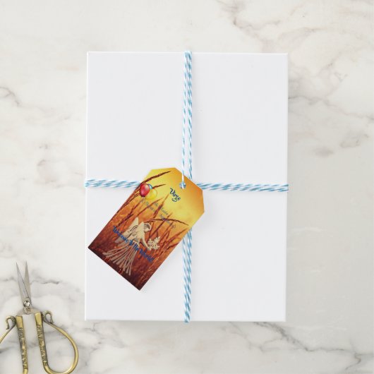 Virgo Baby Cadeaulabel (Met Touw)