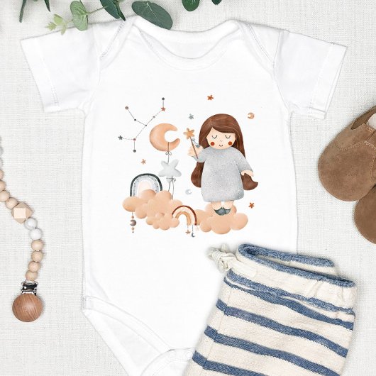 Virgo Baby: Virgo's Pure Celestial Personalized Romper