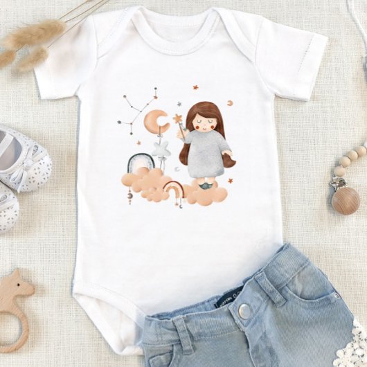 Virgo Baby: Virgo's Pure Celestial Personalized Romper
