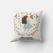 Virgo Baby Zodiac Nursery Kussen (Achterkant)