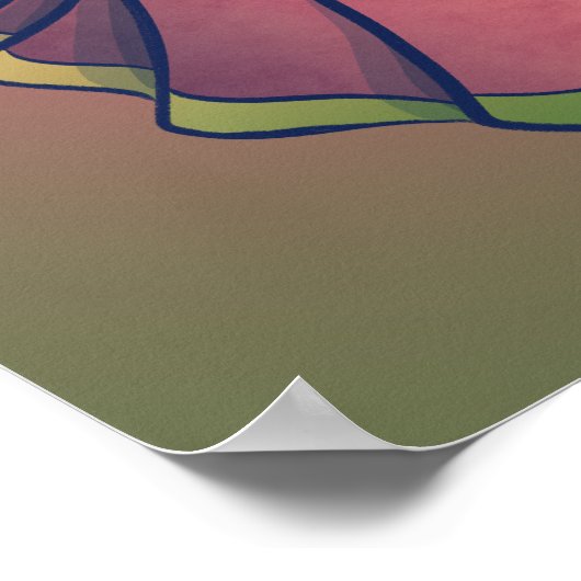 Virgo Belly Dancer Art Bellydandess Poster (Hoek)