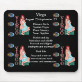 Virgo Birth Sign Zodiac Muismat (Voorkant)