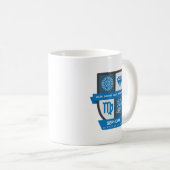 Virgo Birthday Crest™ for September 1-22 Mug Koffiemok (Voorkant rechts)