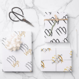 Virgo Birthday Inpakpapier Vel
