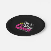 Virgo Birthday Queen Astrology August september Papieren Bordje (Gekanteld)