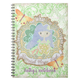 Virgo borden. Gepersonaliseerd. notitieboek