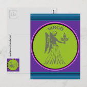 Virgo Briefkaart (Voorkant / Achterkant)