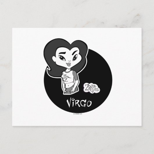 Virgo Briefkaart (Voorkant)