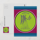 Virgo Briefkaart (Voorkant / Achterkant)