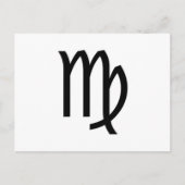 Virgo Briefkaart (Voorkant)