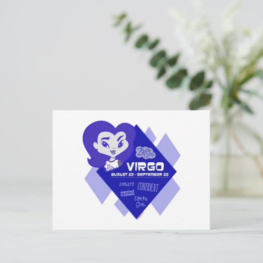 Virgo Briefkaart (Staand voorkant)
