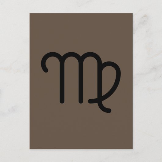 Virgo Briefkaart (Voorkant)