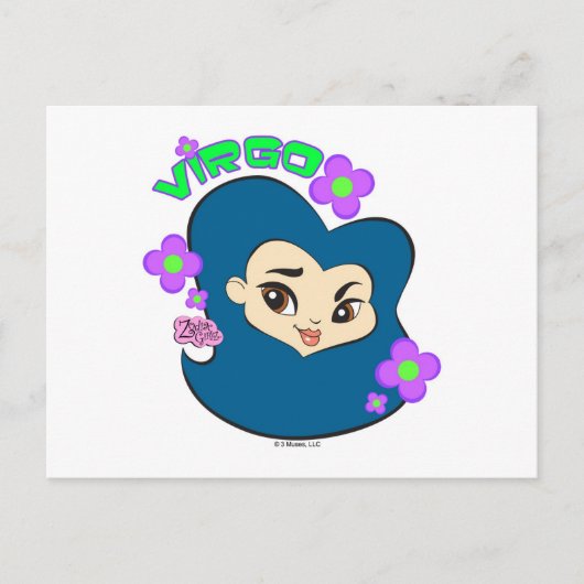 Virgo Briefkaart (Voorkant)