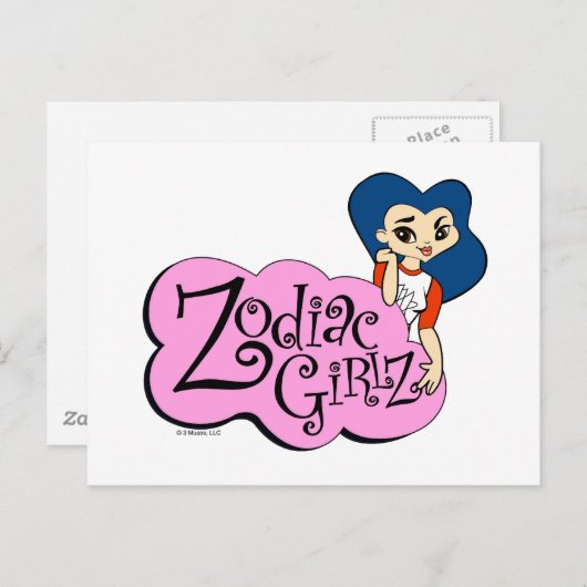 Virgo Briefkaart (Voorkant / Achterkant)