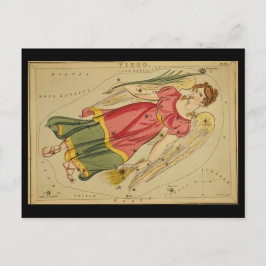 Virgo Briefkaart (Voorkant)