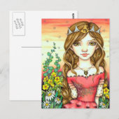 Virgo Briefkaart (Voorkant / Achterkant)
