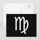 Virgo Briefkaart (Voorkant / Achterkant)