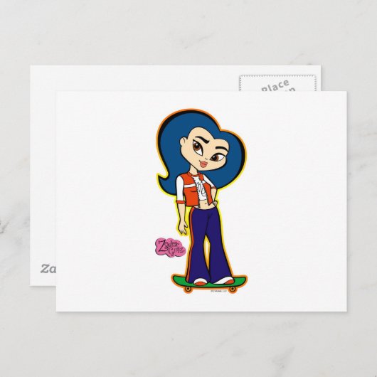 Virgo Briefkaart (Voorkant / Achterkant)