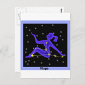 Virgo Briefkaart (Voorkant / Achterkant)