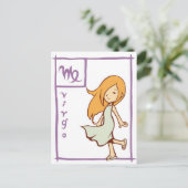 Virgo Briefkaart (Staand voorkant)