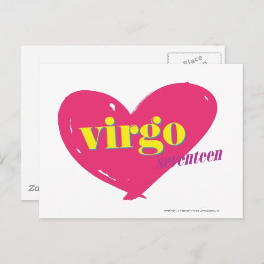 Virgo Briefkaart (Voorkant / Achterkant)