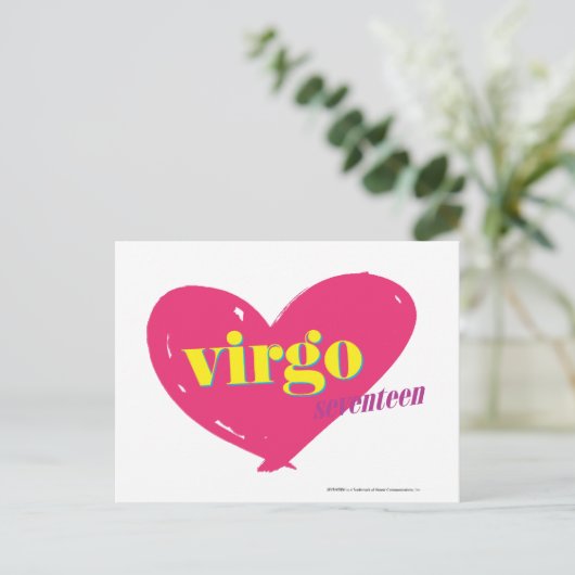 Virgo Briefkaart (Staand voorkant)