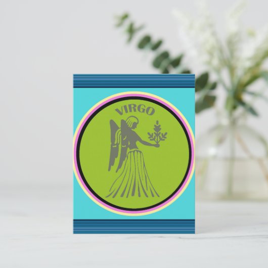 Virgo Briefkaart (Staand voorkant)