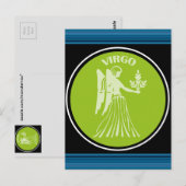 Virgo Briefkaart (Voorkant / Achterkant)