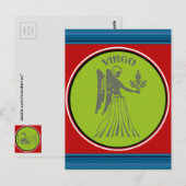 Virgo Briefkaart (Voorkant / Achterkant)