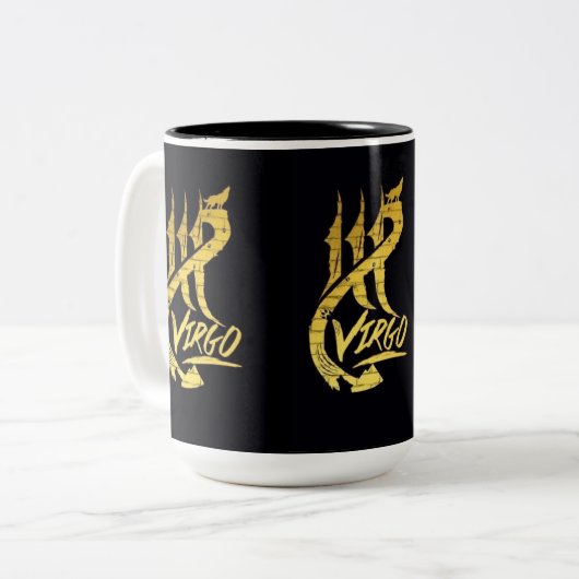 VIRGO BROOKLYN Mok met twee tonen, 15 oz (Voorkant links)