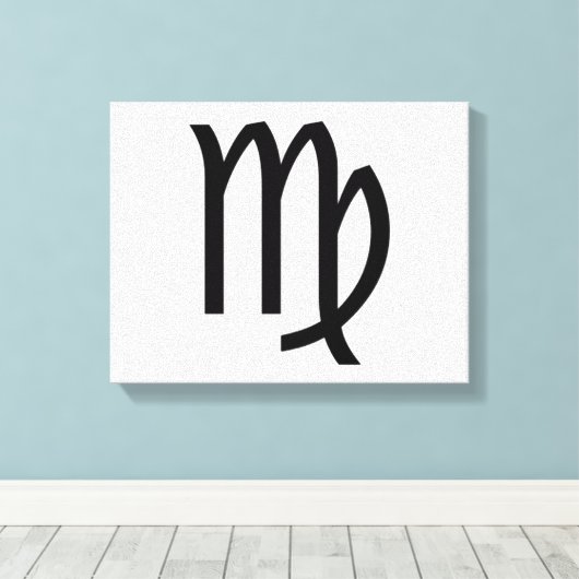 Virgo Canvas Afdruk (Insitu (Houten vloer))