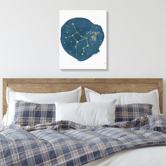 Virgo Canvas Afdruk (Insitu (Slaapkamer))