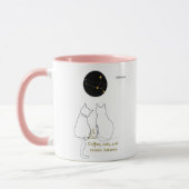 Virgo + Cat + Coffee – Custom Mug Mok (Links)