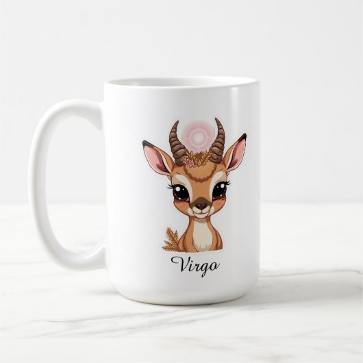 Virgo Celestial Zodiac Mok - Esthetische Herten Ku (Links)