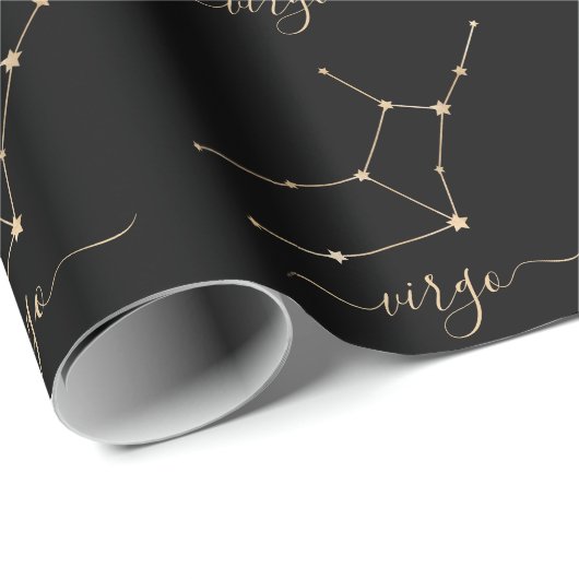 Virgo Constellation Cadeaupapier (Rol Hoek)