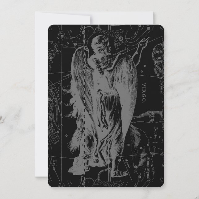 Virgo Constellation Hevelius 1690  (Voorkant)