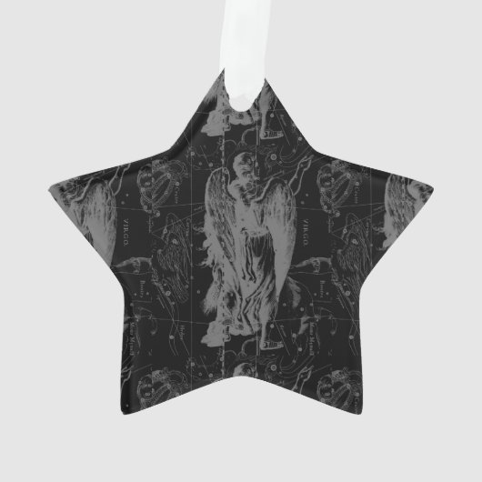 Virgo Constellation Hevelius 1690 aug23 - Sept22 Ornament (achterkant)