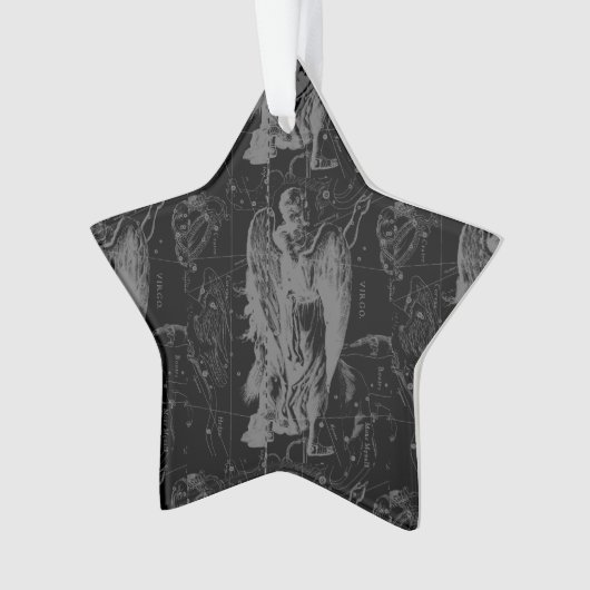 Virgo Constellation Hevelius 1690 aug23 - Sept22 Ornament (voorkant)