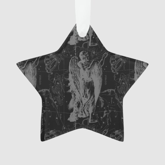 Virgo Constellation Hevelius 1690 aug23 - Sept22 Ornament (voorkant)