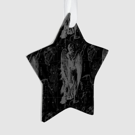 Virgo Constellation Hevelius 1690 aug23 - Sept22 Ornament (voorkant)