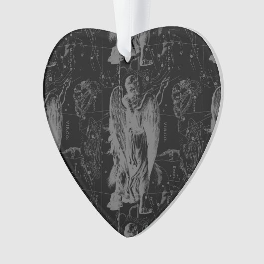 Virgo Constellation Hevelius 1690 aug23 - Sept22 Ornament (voorkant)