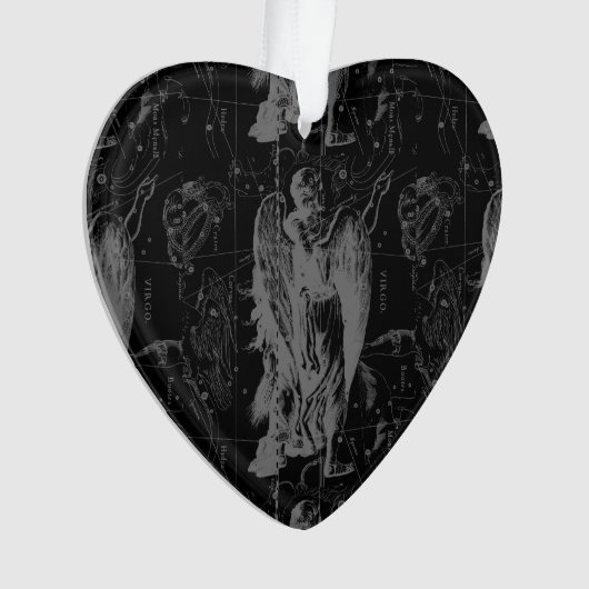 Virgo Constellation Hevelius 1690 aug23 - Sept22 Ornament (voorkant)