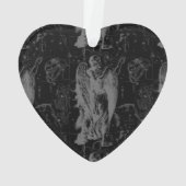 Virgo Constellation Hevelius 1690 aug23 - Sept22 Ornament (achterkant)