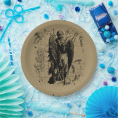 Virgo Constellation Hevelius 1690 aug23 - Sept22 Papieren Bordje (Feest)