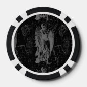 Virgo Constellation Hevelius 1690 aug23 - Sept22 Pokerchips (Achterkant)