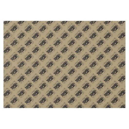 Virgo Constellation Hevelius 1690 aug23 - Sept22 Tafelkleed (Voorkant (Horizontaal))