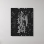 Virgo Constellation Hevelius 1690 Canvas Afdruk (Voorkant)