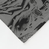 Virgo Constellation Hevelius 1690 on Black Fleece Deken (Hoek)